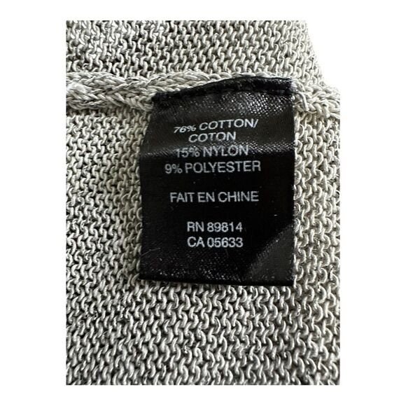 Stella Carakasi grey cotton blend long sleeve asymmetrical pullover ligh… - Picture 8 of 14